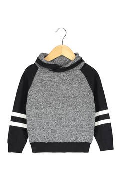 Placeholder image of a grey long sleeve shirt